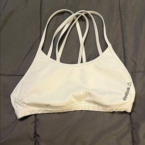 Reebok Women's Cream Sports Bra
